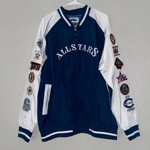 Negro leagues All Stars jacket 🧥 with Patches baseball teams grays atl barons us